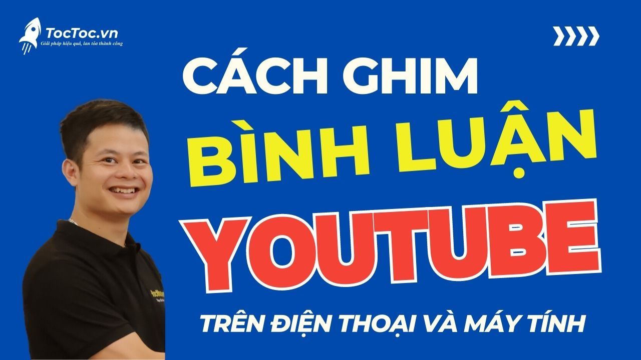 Cách ghim bình luận trên Youtube