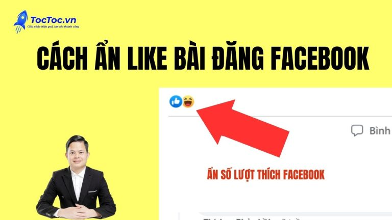 Cách ẩn lượt like trên facebook bằng máy tính