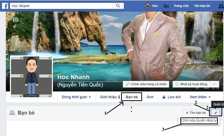 Cách bật công khái theo dõi trang cá nhân để tăng follow facebook