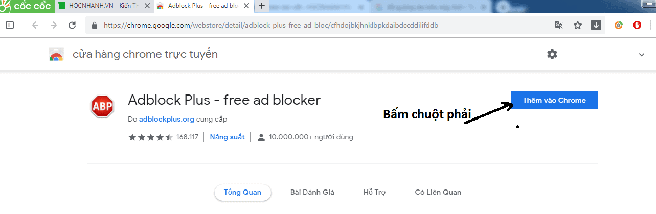 Hướng dẫn cách chặn quảng cáo trên Youtube Và Web