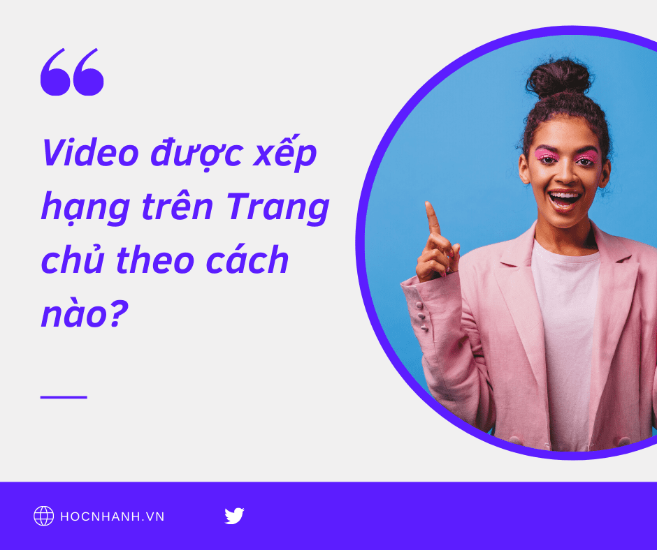 Hóa ra đây là thứ giúp video được xếp hạng trên trang chủ